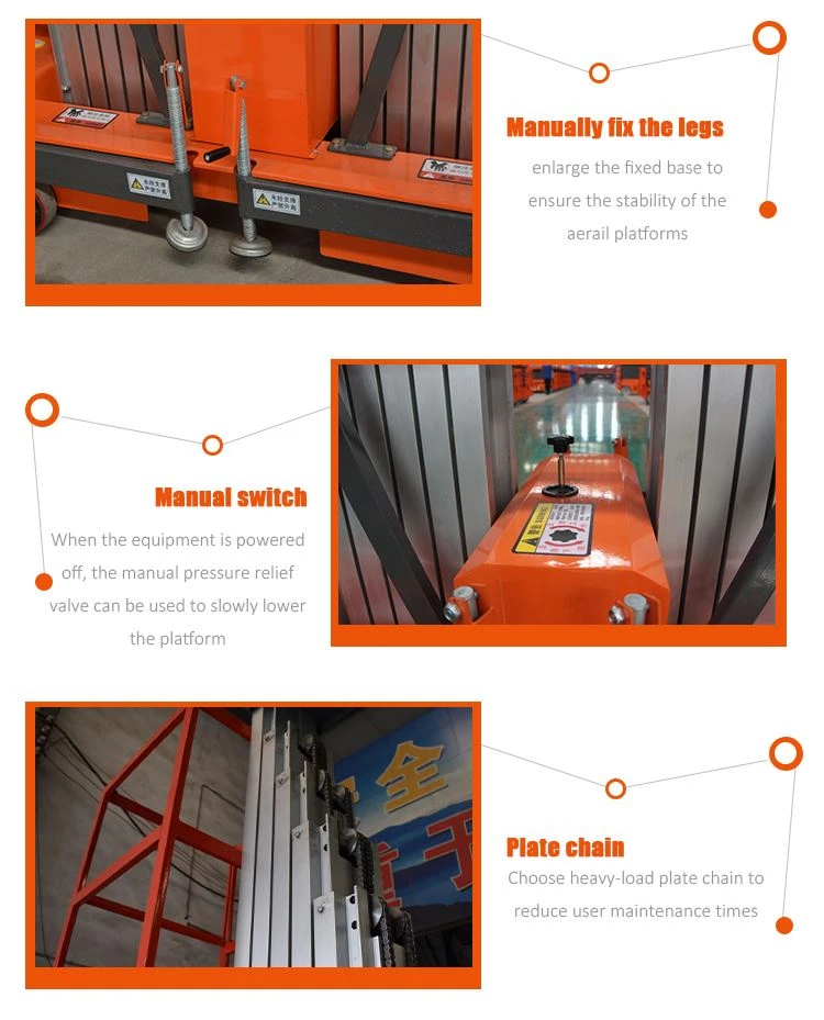 Aluminum lifting platform