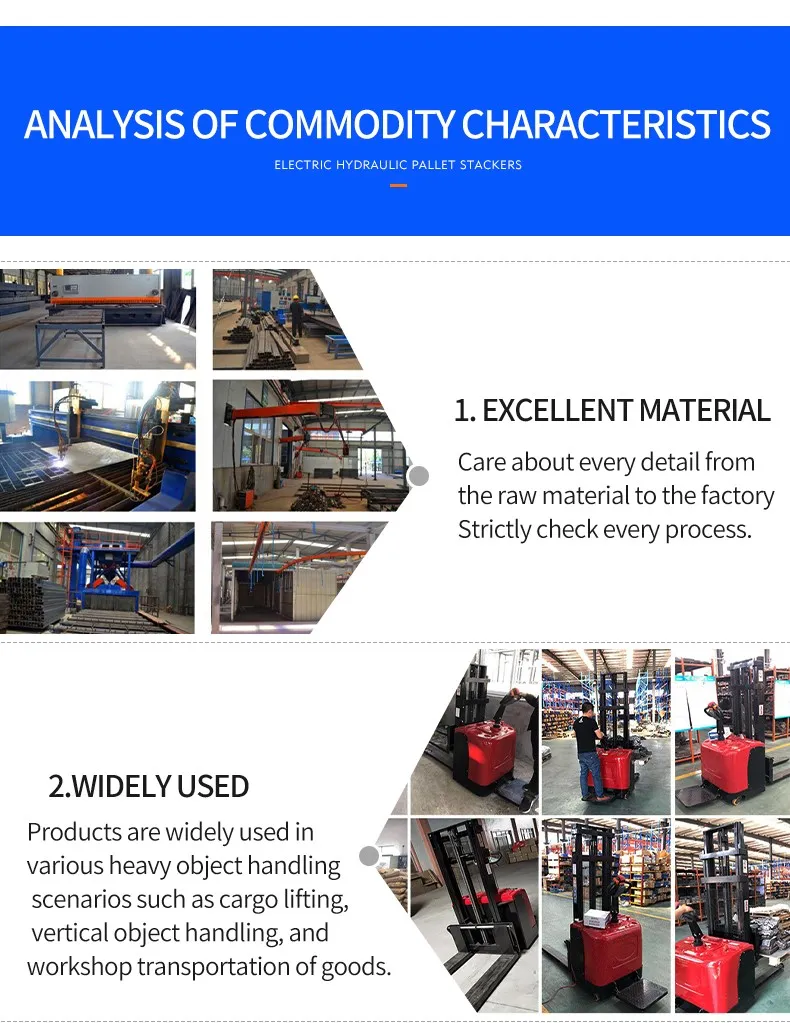 standing stacker forklift