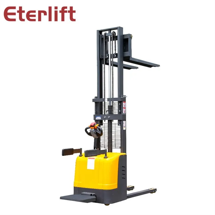 Apilador elèctric de caminar amb bateria