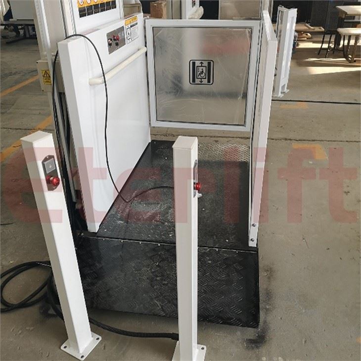 Hydraulic Wheelchair Lift With Ramp