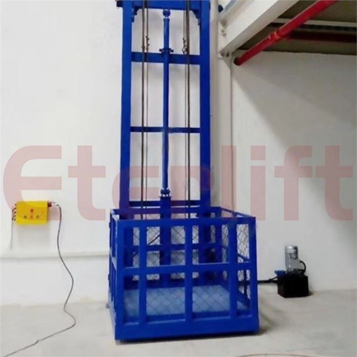 Guide Rail Goods Elevator