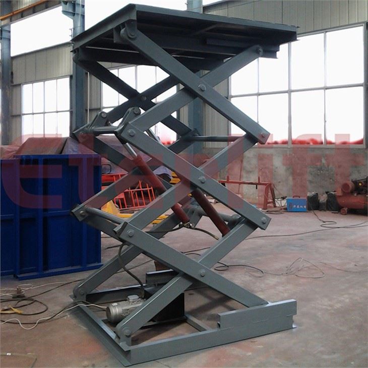 Plataforma elevadora de tisora hidràulica 2 tona