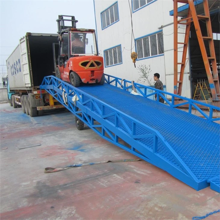Mobile Dock Ramp For Containers