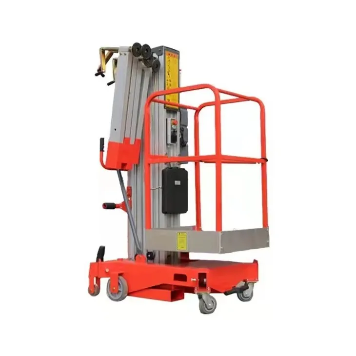 Single Mast Mobile Aluminium Work Platform