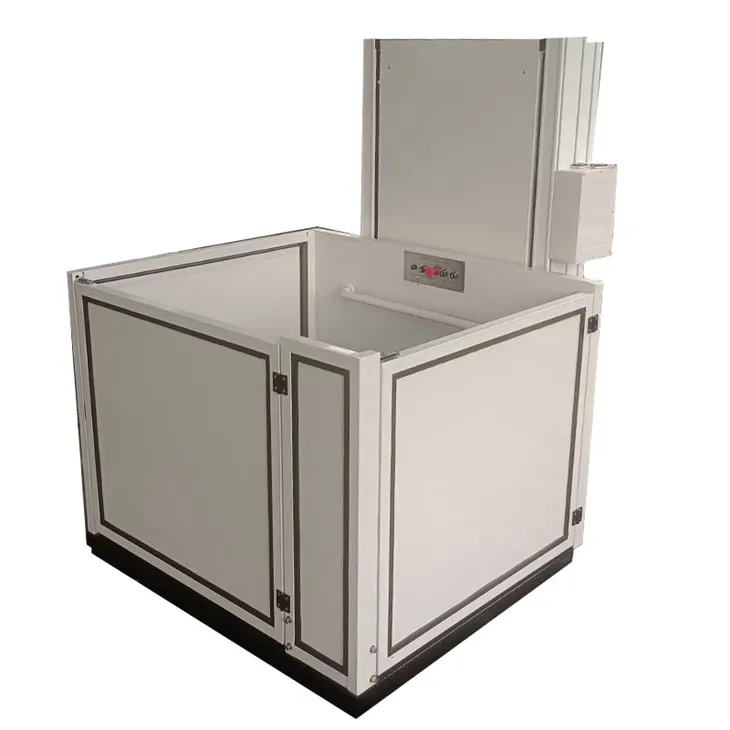 Accessibilitat ascensor de cadira de rodes vertical