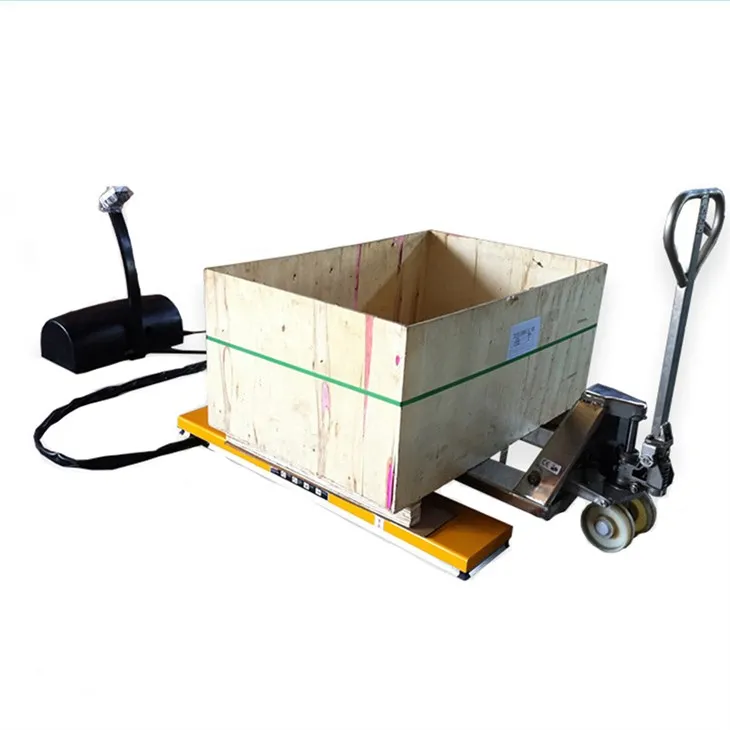 Taula elevadora de tisora ​​fixa