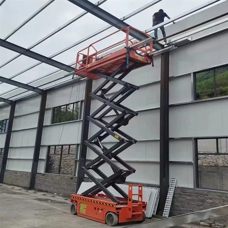 Plataforma d'elevació de tisores hidràuliques