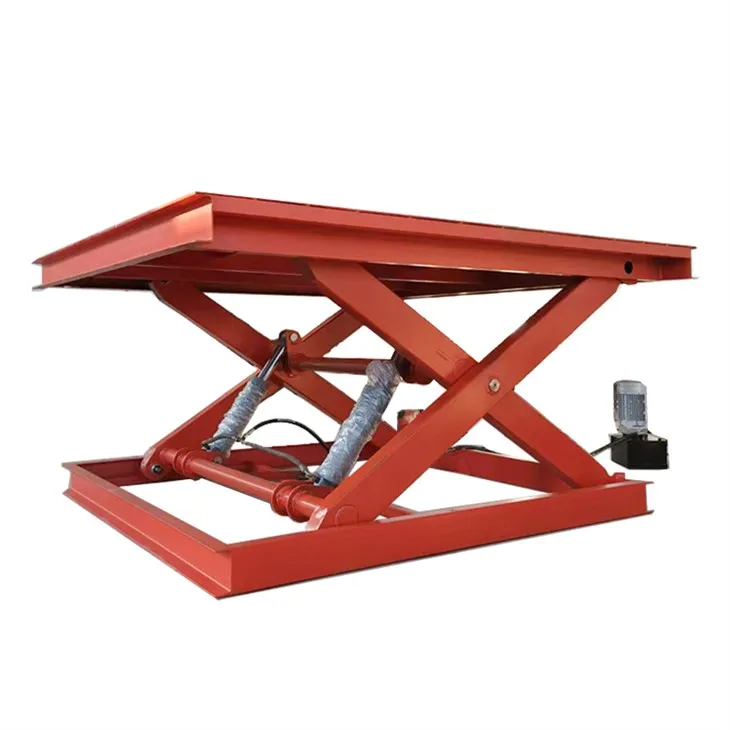 Taula d’elevació de tisores estacionàries industrials
