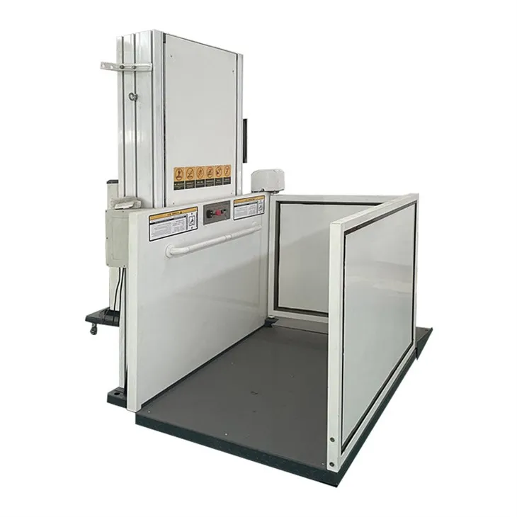 Plataforma d'elevació de cadires de rodes residencials