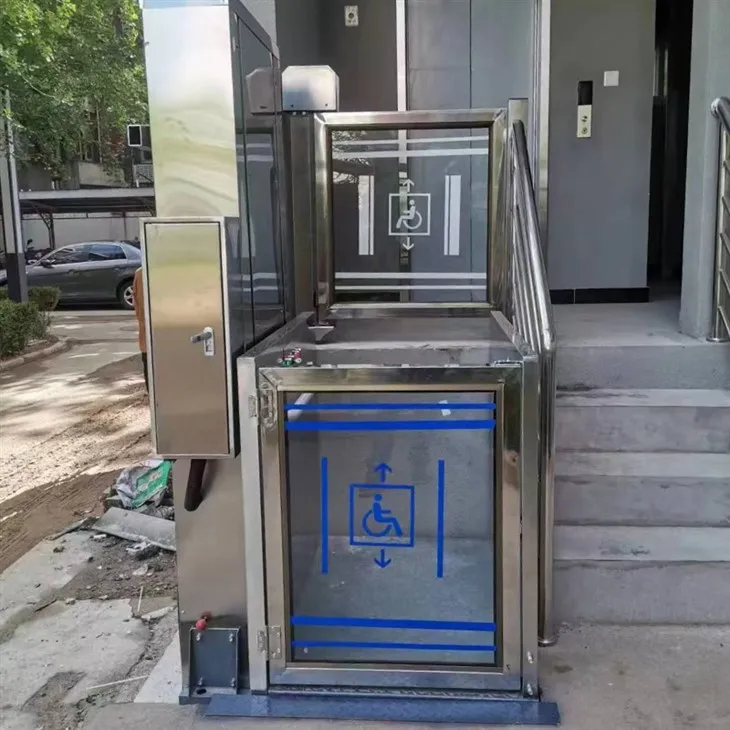 Ascensors de plataformes verticals Ascensors de cadira de rodes